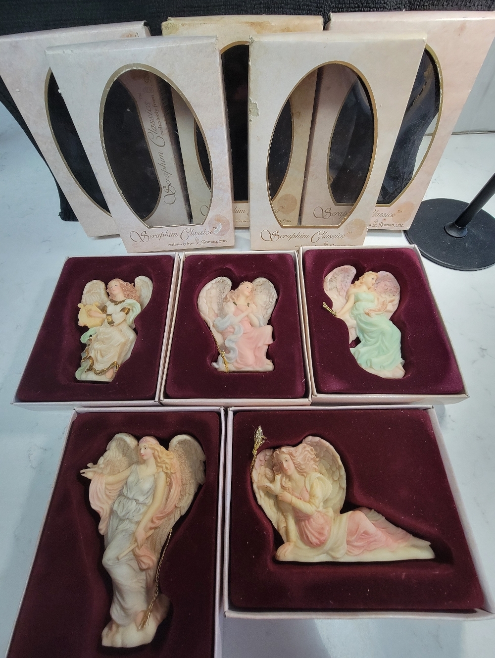 Roman Inc. Seraphim Classics Angel Ornaments - 1994-1995 Collections